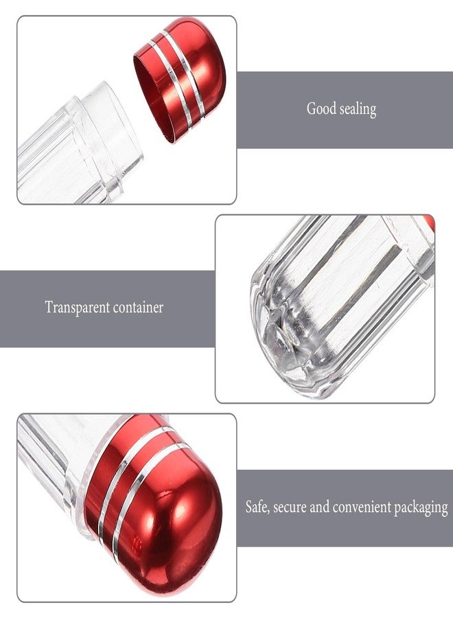 Balacoo 50pcs Mini Pill Case Powder Bottle Container Clear Container Storage Jars Empty Medicine Pill Fake Capsule Container Transparent Container Sealed Jar Solid Capsule Bottle - Image 4